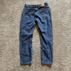 Vintage Y2K Levi's 550 Tapered Leg Relaxed Fit Women's Jeans 30x27